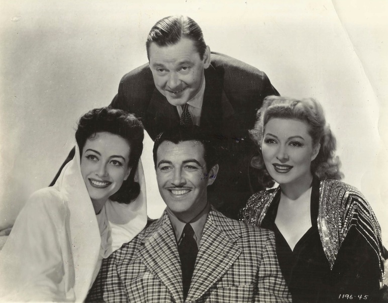 Hebert Marshall, Joan Crawford, Robert Taylor and Greer Garson for 'When Ladies Meet' (1941)