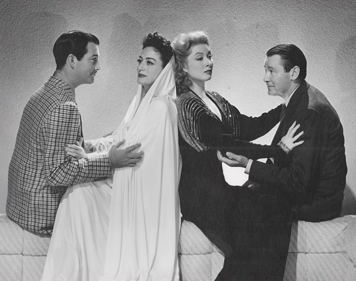 Robert Taylor, Joan Crawford, Greer Garson and Herbert Marshall in 'When Ladies Meet' (1941)